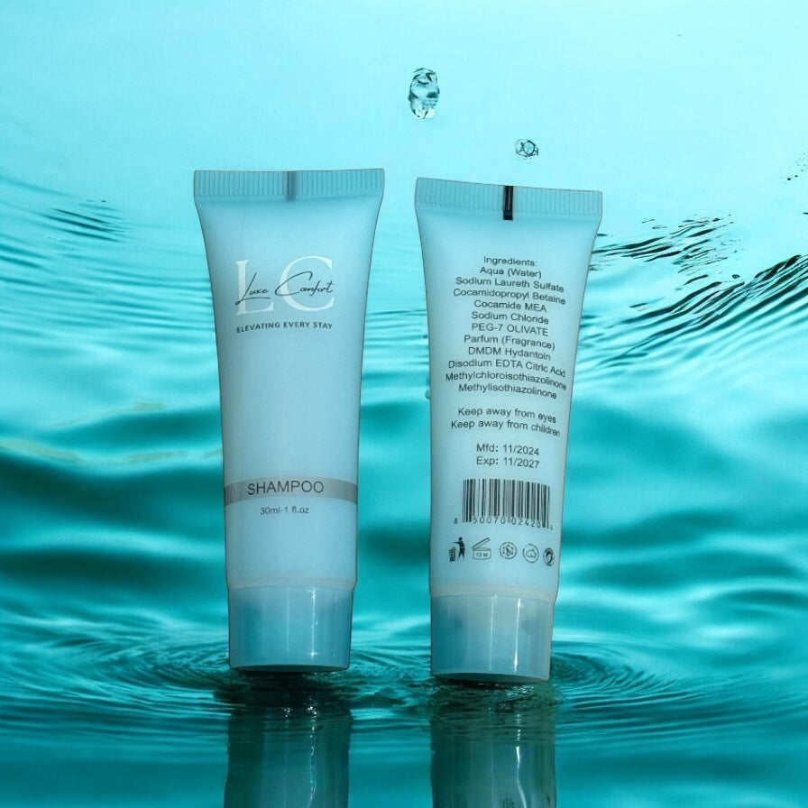 Luxe Comfort Travel Size Shampoo